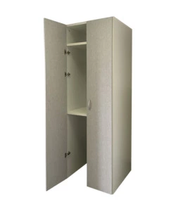 Coppia di ante per mobile lavatrice e asciugatrice, 203x70x0.2 cm